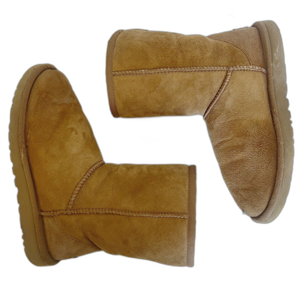 UGG Australia Womens Classic Shearling Boot Tan Women's Size 6 - Picture 1 of 8